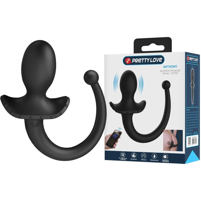 Korek Analny Anthony Smart App Vibrating Anal Plug Pretty Love Sterowany Zdalnie | 100% ORYGINAŁ| DYSKRETNA PRZESYŁKA